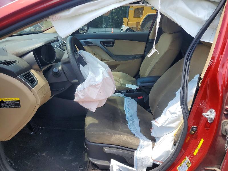 2011 Hyundai Elantra VIN KMHDH4AE1BU110283 COPART salvage auction — SIDE, Ga - Cert Of Title-Rebuilt Salvage, sold $500 on 2026-07-24 (photo 7)