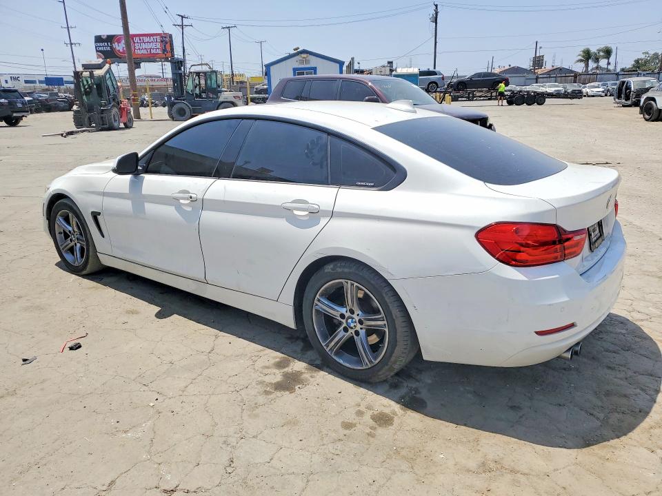 2015 BMW VIN WBA4A9C57FGL87153 COPART salvage auction — REAR END, Ca - Salvage Certificate, sold $2,400 on 2026-08-06 (photo 2)