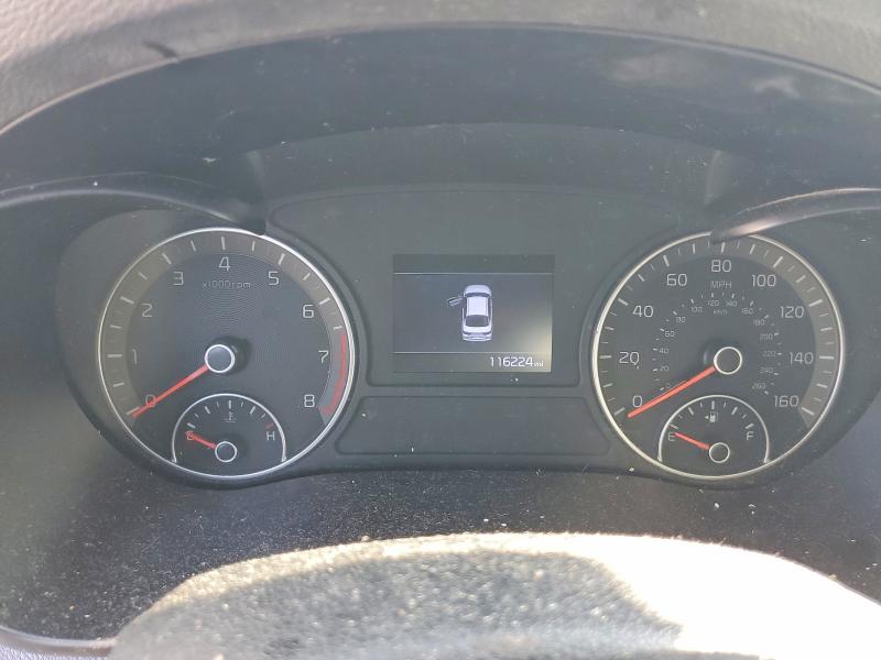 2019 Kia VIN 5XXGT4L37KG340914 COPART salvage auction — FRONT END, Oh - Certificate Of Title, sold $1,700 on 2026-07-24 (photo 9)