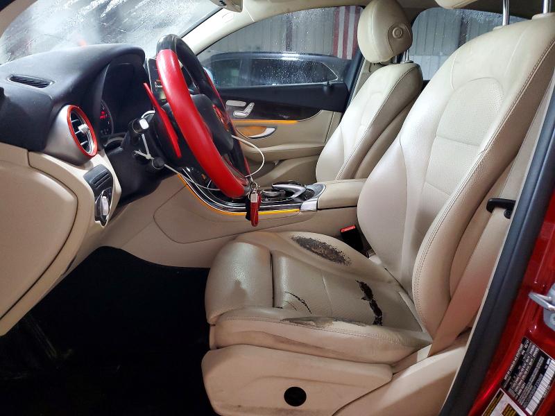 2017 Mercedes-benz Glc VIN WDC0J4KB0HF233608 COPART salvage auction — FRONT END, Pa - Certificate Of Salvage, sold $8,200 on 2026-07-08 (photo 7)