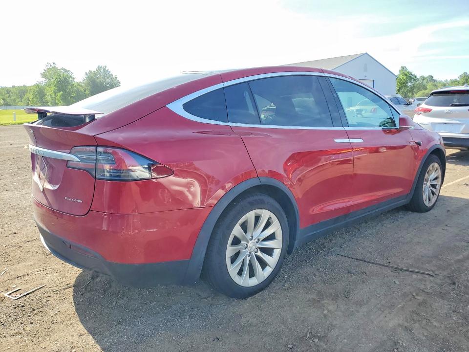 2019 Tesla Model x VIN 5YJXCBE25KF197361 COPART salvage auction — HAIL, Oh - Cert Of Title-Salvage, sold $11,100 on 2026-07-06 (photo 3)