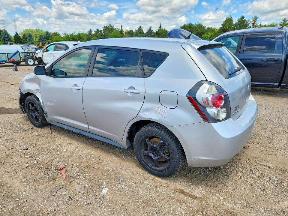 2009 Pontiac Vibe VIN 5Y2SP670X9Z443102 COPART salvage auction — FRONT END, IL - SALVAGE CERTIFICATE, sold $350 on 2026-07-28 (photo 2)