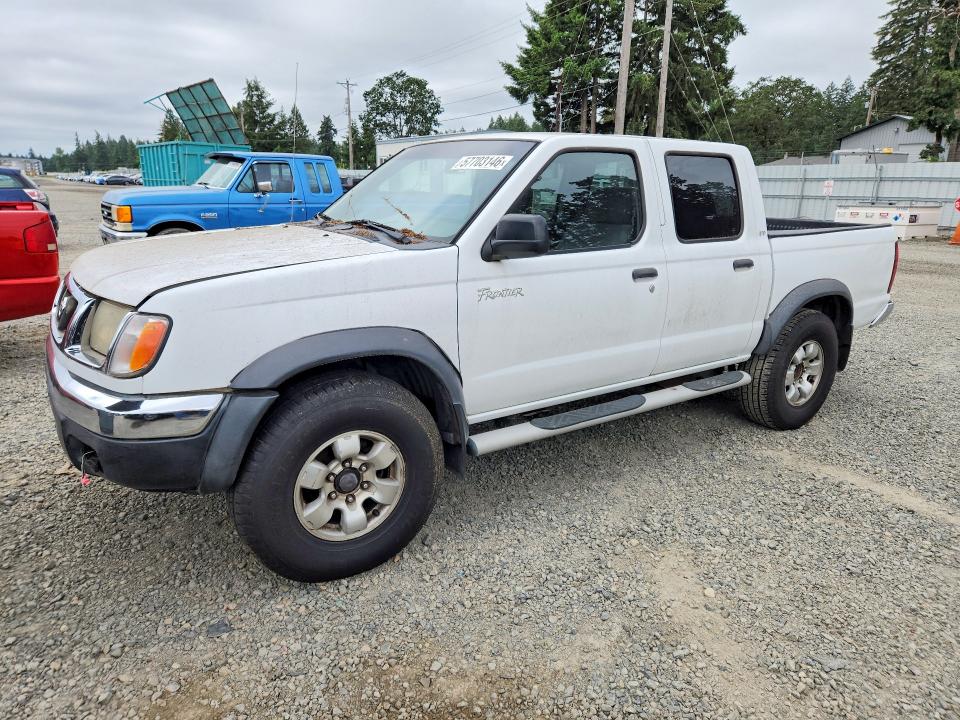 2000 Nissan Frontier VIN 1N6ED27TXYC385287 COPART salvage auction — MECHANICAL, Wa - Vehicle Cert Of Ownership-Titl, sold $350 on 2026-07-10 (photo 1)