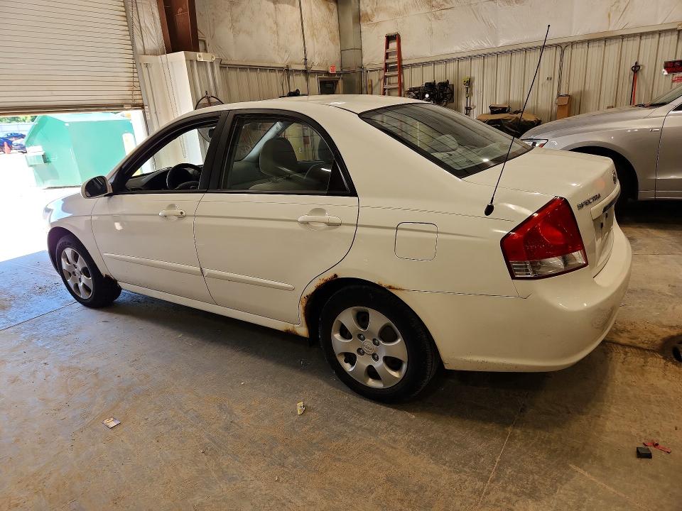 2009 Kia Spectra VIN KNAFE221795613517 COPART salvage auction — HAIL, Wi - Certificate Of Title, sold $275 on 2026-07-08 (photo 2)