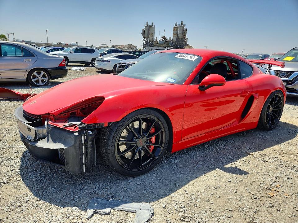 2016 Porsche VIN WP0AC2A82GK192399 — COPART salvage auction photo