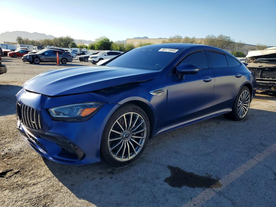 2019 Mercedes-benz AMG GT VIN WDD7X6BB4KA007290 COPART salvage auction — FRONT END, Nv - Salvage Title, sold $15,000 on 2026-07-30 (photo 1)