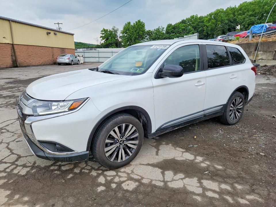 2019 Mitsubishi Outlander VIN JA4AZ3A35KZ051331 COPART salvage auction — REAR END, Ny - Mv-907A Salvage Certificate, sold $5,400 on 2026-07-16 (photo 1)