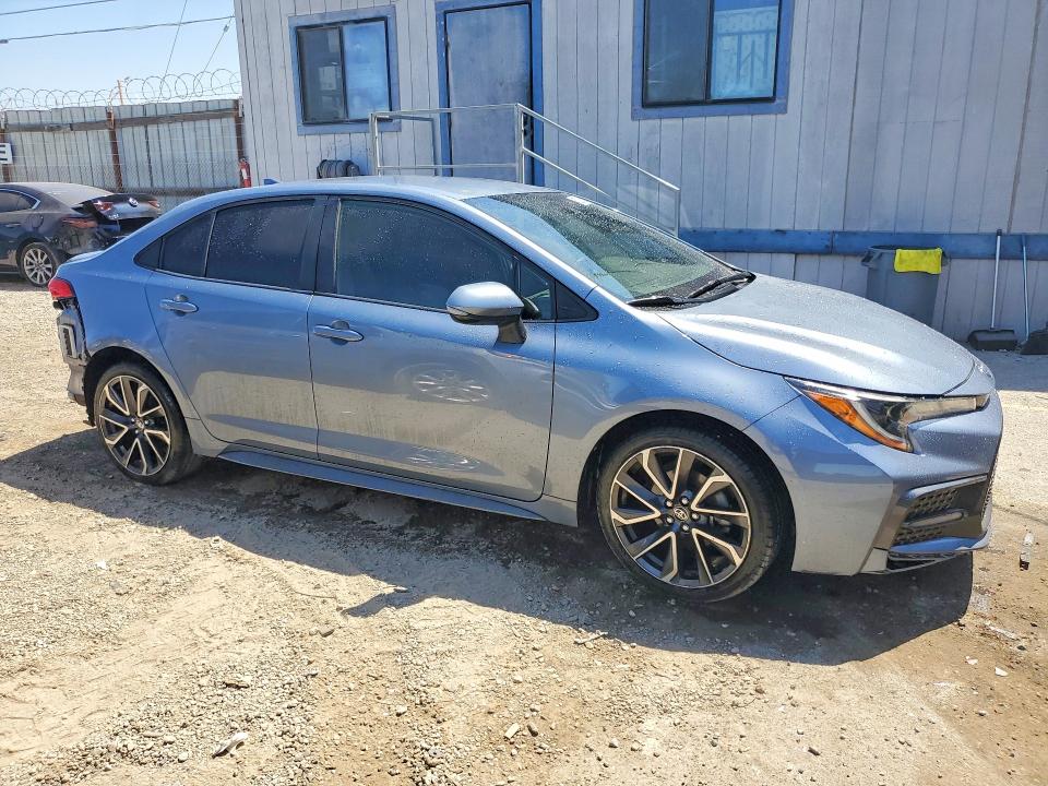 2020 Toyota Corolla VIN JTDS4RCE8LJ040043 COPART salvage auction — REAR END, Ca - Salvage Certificate, sold $3,750 on 2026-07-30 (photo 4)