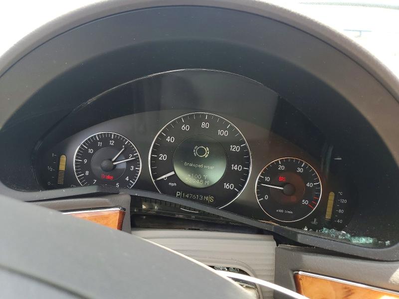 2007 Mercedes-benz E-klasse VIN WDBUF22X37B091400 COPART salvage auction — SIDE, Fl - Cert Of Title Slvg Rebuildable, sold $525 on 2026-07-10 (photo 9)