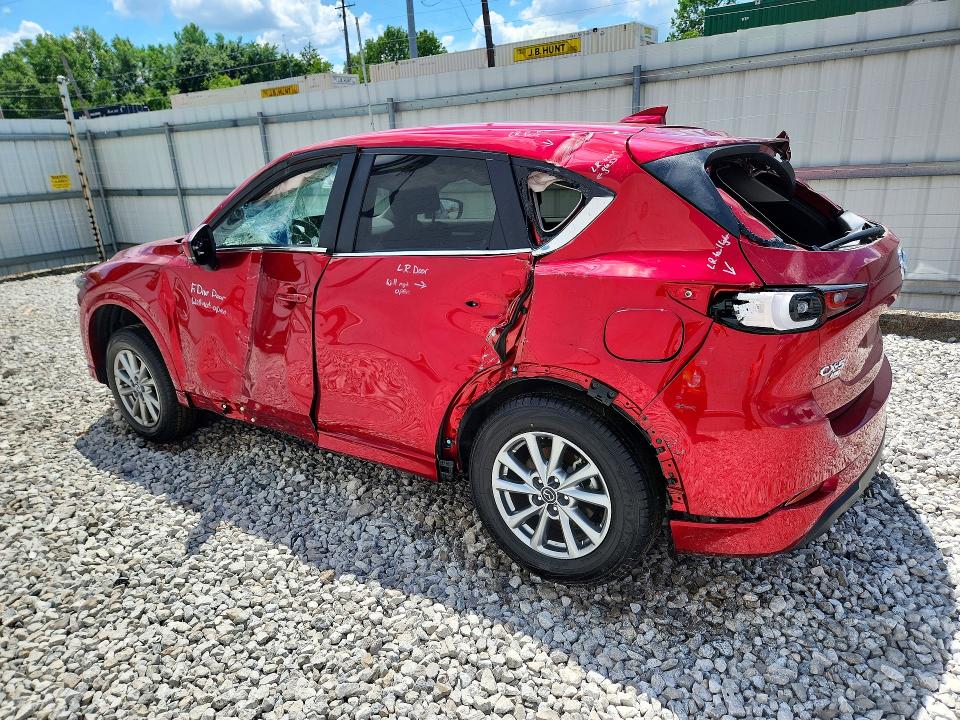 2025 Mazda Cx-5 VIN JM3KFBCM6S0803293 COPART salvage auction — SIDE, FL - CERTIFICATE OF DESTRUCTION, sold $2,850 on 2026-07-27 (photo 2)