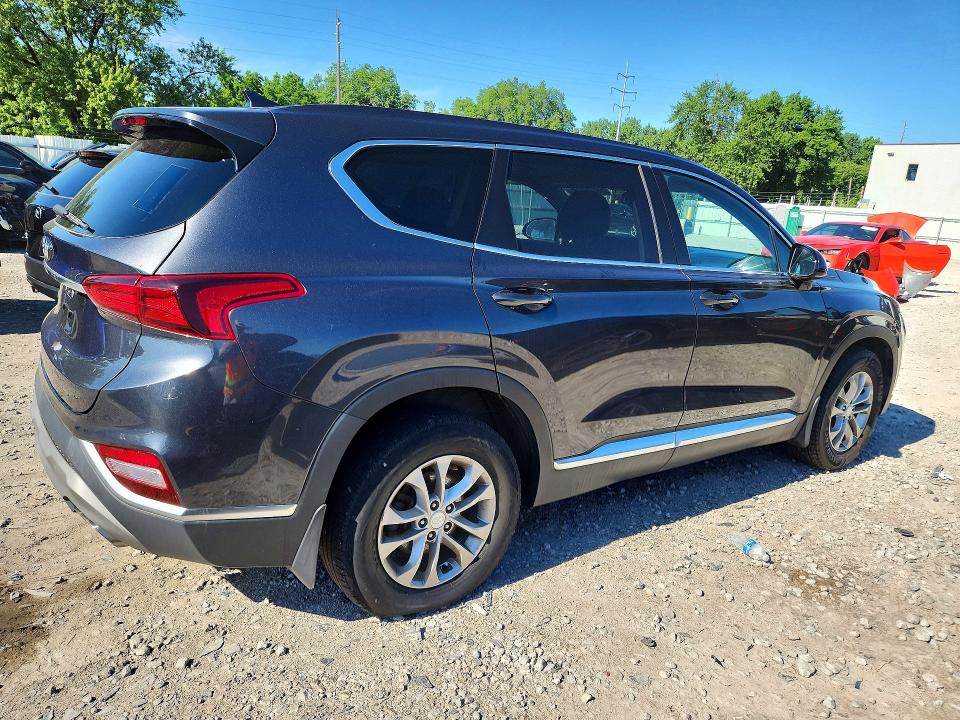 2020 Hyundai Santa fe VIN 5NMS33AD0LH227888 COPART salvage auction — FRONT END, Oh - Certificate Of Title (P), sold $7,400 on 2026-07-27 (photo 3)