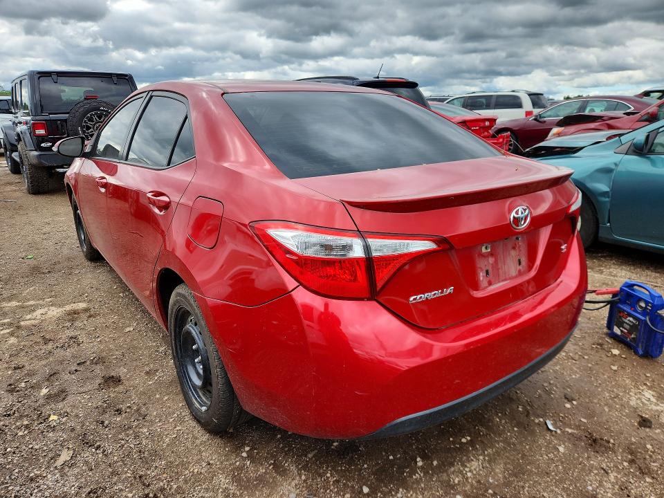 2014 Toyota VIN 5YFBURHEXEP143794 COPART salvage auction — FRONT END, Il - Salvage Certificate, sold $1,850 on 2026-07-30 (photo 2)