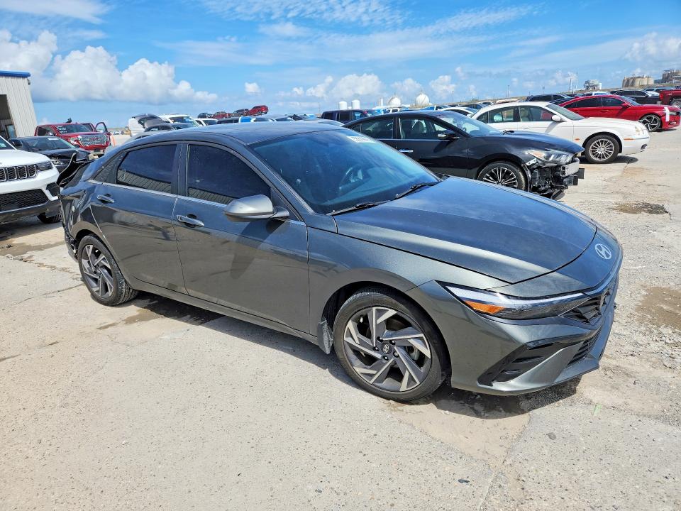 2024 Hyundai Elantra VIN KMHLS4DG2RU786424 COPART salvage auction — REAR END, La - Cert Of Title-Salvage, sold $4,300 on 2026-07-29 (photo 4)