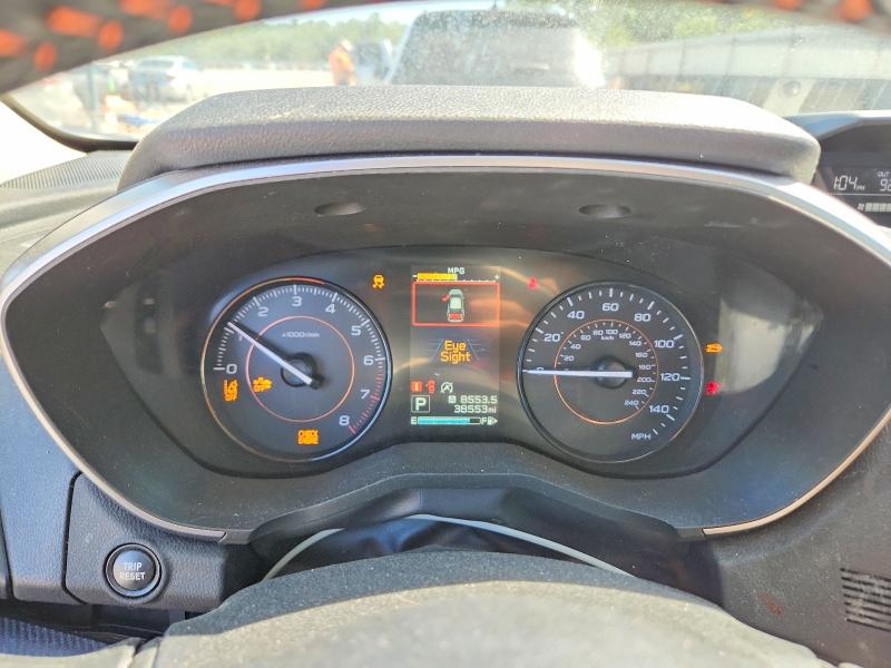 2023 Subaru Xv VIN JF2GTAPC7P8286602 COPART salvage auction — FRONT END, Sc - Cert Of Title-Salvage, sold $5,500 on 2026-07-17 (photo 9)