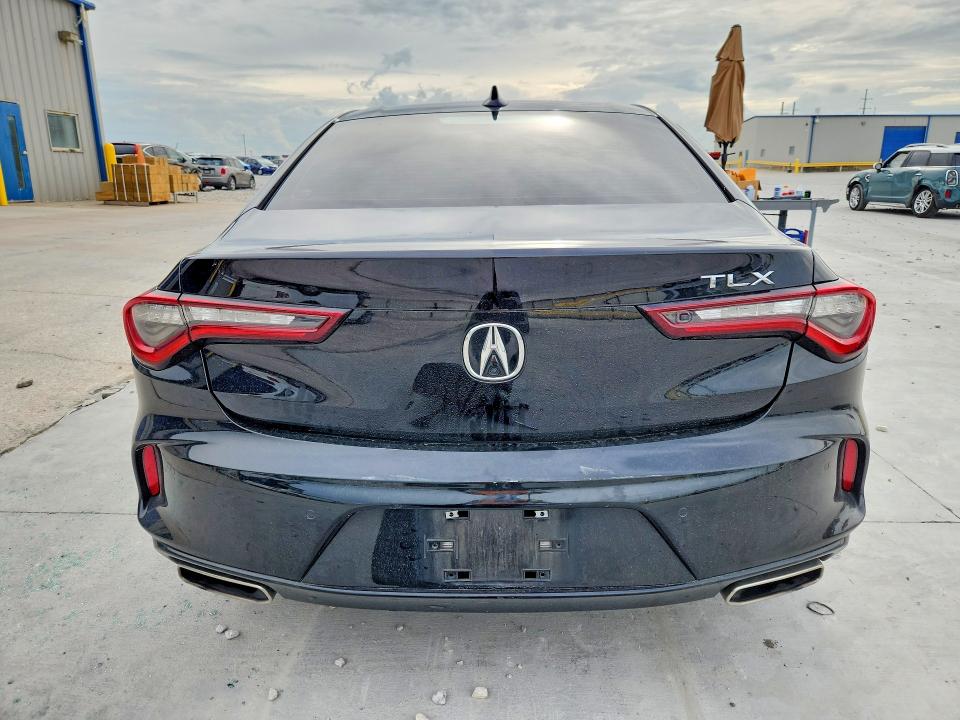 2024 Acura Tlx VIN 19UUB5F46RA000421 COPART salvage auction — FRONT END, Tx - Certificate Of Title, sold $10,100 on 2026-08-25 (photo 6)