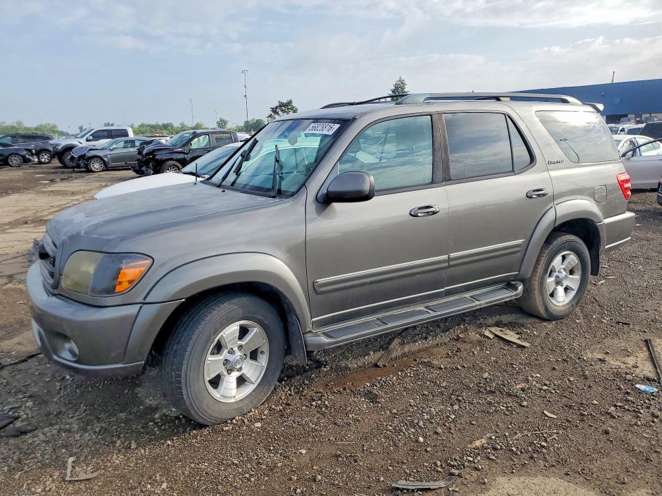 2004 Toyota Sequoia VIN 5TDBT48A24S209084 COPART salvage auction — MINOR DENT/SCRATCHES, Mi - Certificate Of Title, sold $350 on 2026-07-10 (photo 1)