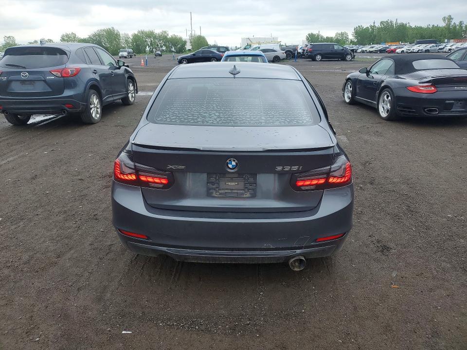 2013 BMW 3er VIN WBA3B9C53DF586518 COPART salvage auction — FRONT END, Qc - Gravement Accidente, sold $425 on 2026-07-14 (photo 6)