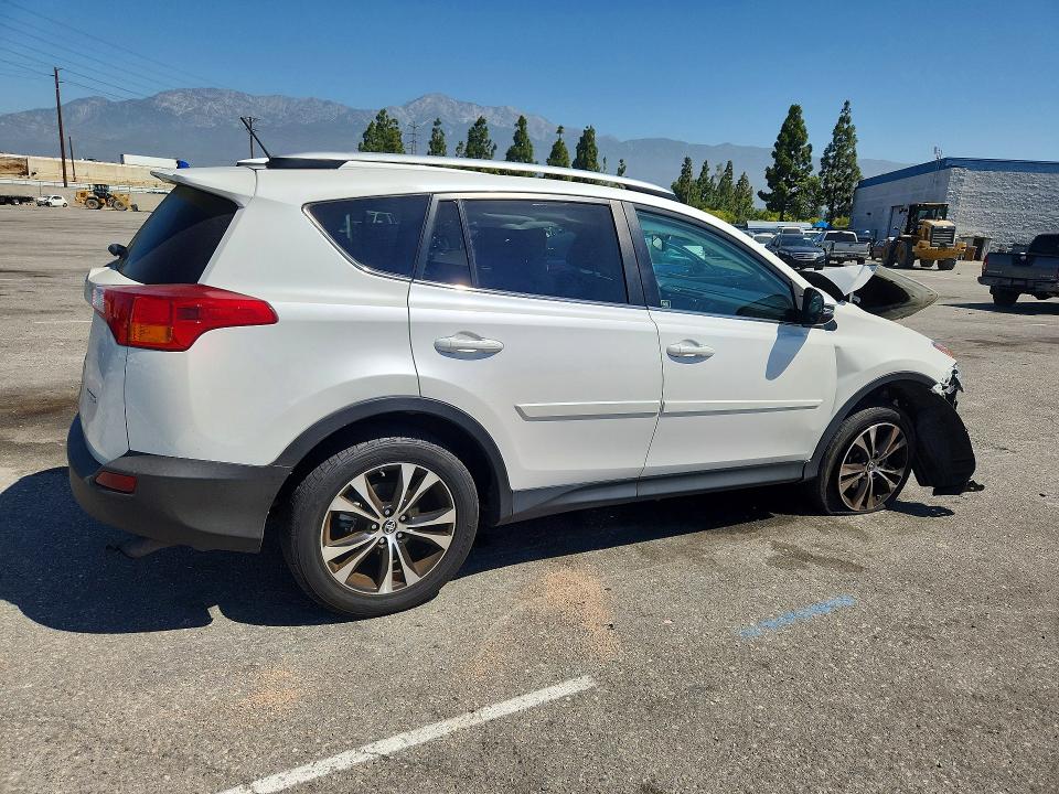2015 Toyota Rav 4 VIN 2T3YFREV9FW138263 COPART salvage auction — FRONT END, Ca - Salvage Certificate, sold $2,550 on 2026-07-02 (photo 3)