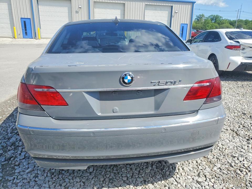 2007 BMW 7 series VIN WBAHN83557DT75151 COPART salvage auction — SIDE, Ma - Cert Of Title-Reconstrctd Coll, sold $775 on 2026-07-06 (photo 6)