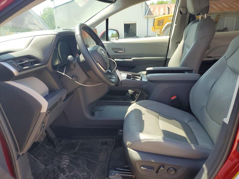 2024 Toyota Sienna VIN 5TDZSKFC2RS122528 COPART salvage auction — FRONT END, Oh - Cert Of Title-Salvage, sold $19,500 on 2026-07-31 (photo 7)