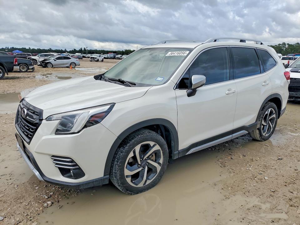 2022 Subaru Forester VIN JF2SKARCXNH457558 COPART salvage auction — HAIL, TX - CERTIFICATE OF TITLE (P), sold $12,900 on 2026-07-17 (photo 1)