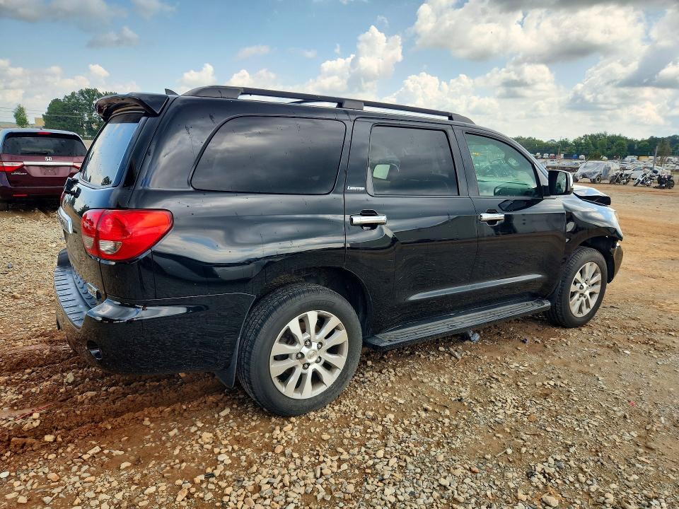 2010 Toyota Sequoia VIN 5TDJY5G17AS039255 COPART salvage auction — FRONT END, Al - Cert Of Title-Salvage Title, sold $5,100 on 2026-07-15 (photo 3)