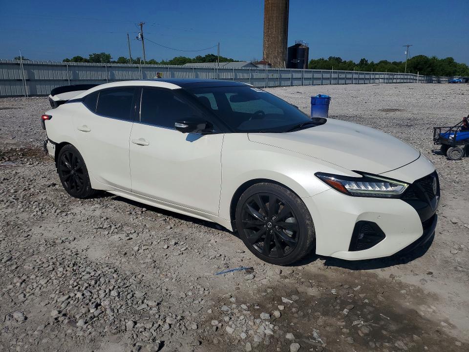 2021 Nissan Maxima VIN 1N4AA6EV0MC510514 COPART salvage auction — REAR END, Al - Cert Of Title-Salvage Title, sold $7,200 on 2026-08-13 (photo 4)