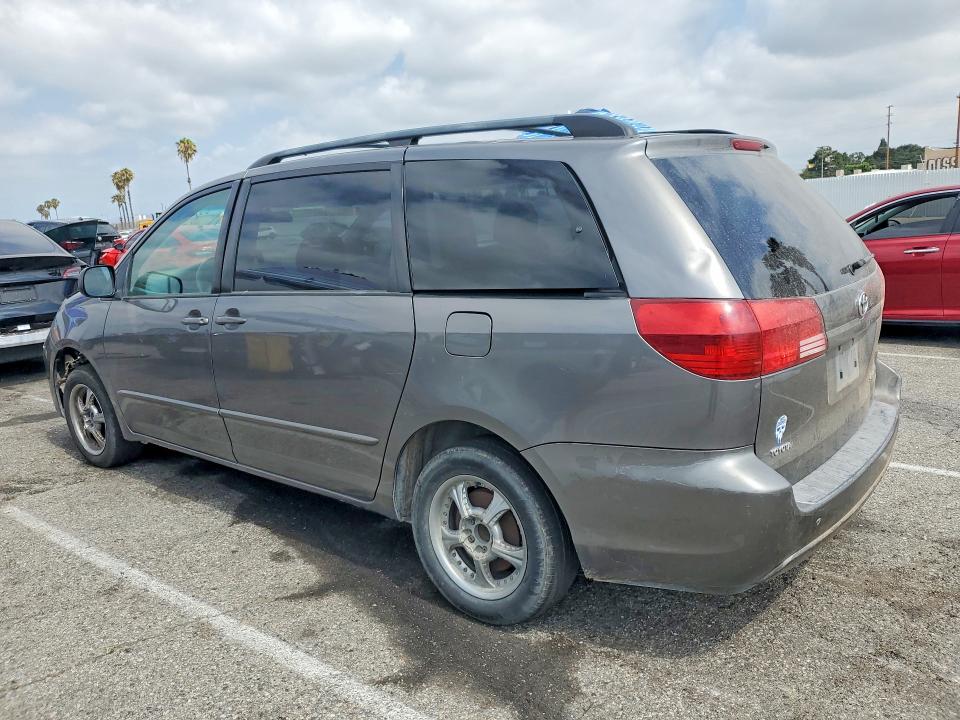 2005 Toyota Sienna VIN 5TDZA23C05S309591 COPART salvage auction — FRONT END, Ca - Dis/Dlr/Exp Only Clean Title, sold $525 on 2026-07-07 (photo 2)