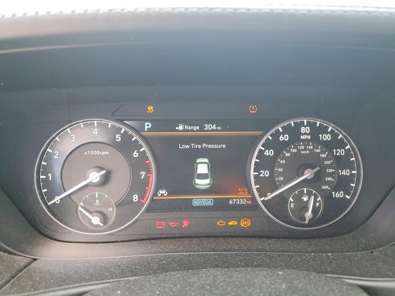 2018 Genesis G90 VIN KMHG34JA9JU040135 COPART salvage auction — FRONT END, Ny - Mv-907A Salvage Certificate, sold $3,950 on 2026-07-06 (photo 9)