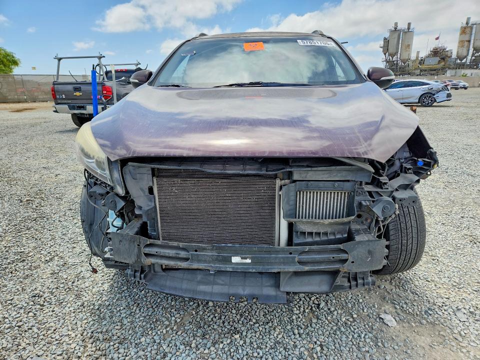 2016 Kia VIN 5XYPH4A13GG021130 COPART salvage auction — FRONT END, Ca - Salvage Certificate, sold $2,250 on 2026-07-31 (photo 5)