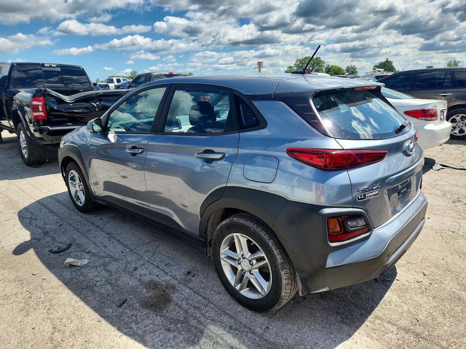 2020 Hyundai Kona VIN KM8K12AA4LU595842 COPART salvage auction — MINOR DENT/SCRATCHES, Il - Certificate Of Title, sold $5,200 on 2026-07-02 (photo 2)