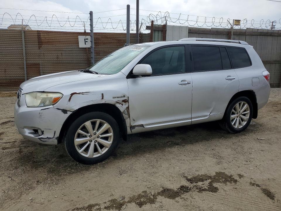 2008 Toyota Highlander hybrid VIN JTEEW44A982010424 COPART salvage auction — FRONT END, Mt - Dis/Dlr/Exp Only Clean Title, sold $1,050 on 2026-07-27 (photo 1)