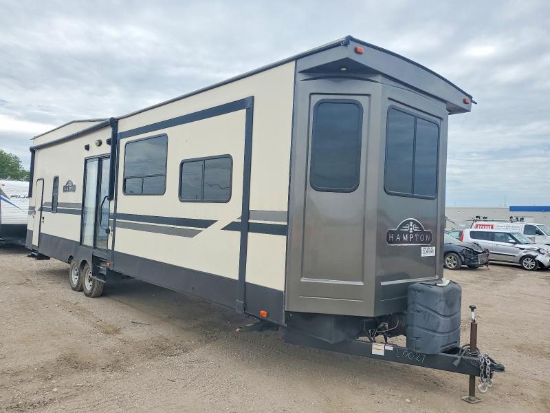 2020 Keystone Hampton VIN 4YDT37029L5330027 COPART salvage auction — WATER/FLOOD, NE - CERT OF TITLE-SALVAGE, sold $11,200 on 2026-07-23 (photo 1)