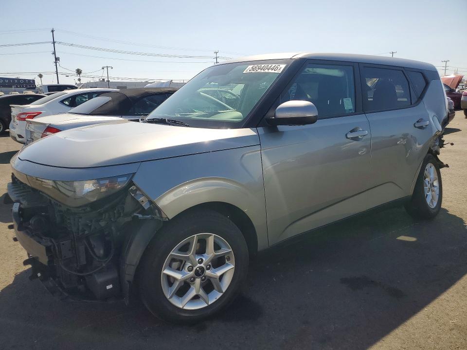 2025 Kia Soul VIN KNDJ23AU5S7937731 COPART salvage auction — REAR END, Ca - Salvage Certificate, sold $5,500 on 2026-07-08 (photo 1)