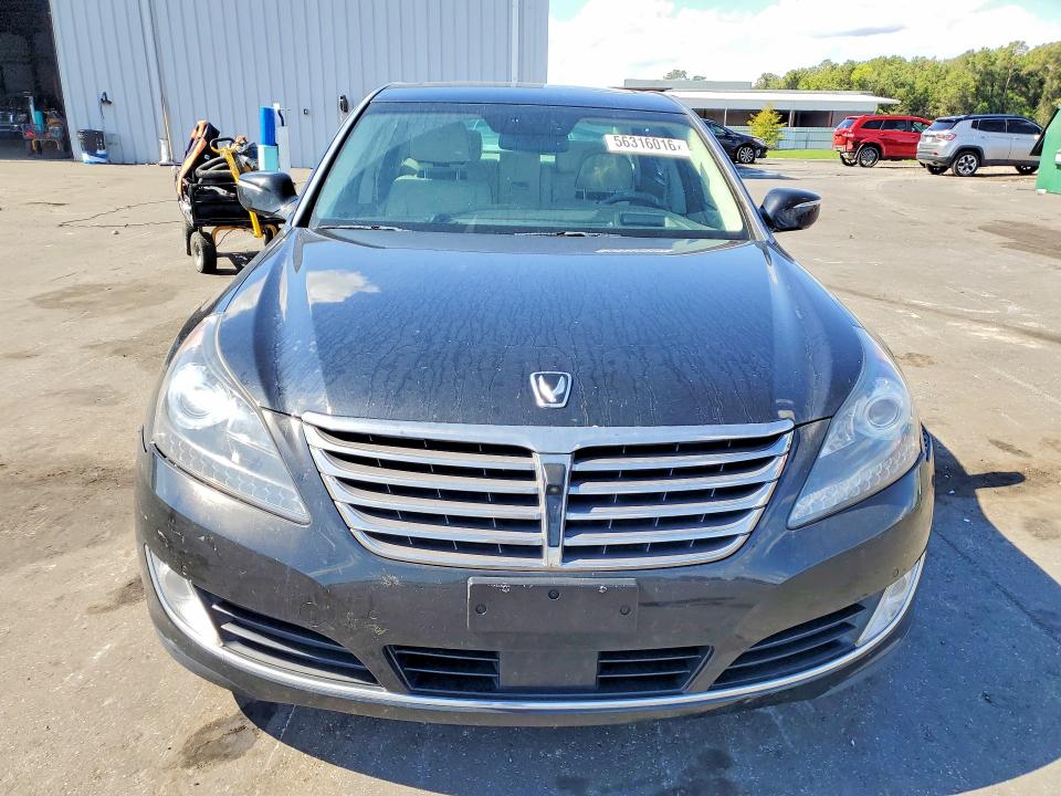 2014 Hyundai Equus VIN KMHGH4JH0EU090989 COPART salvage auction — REAR END, Fl - Certificate Of Destruction, sold $1,100 on 2026-07-13 (photo 5)