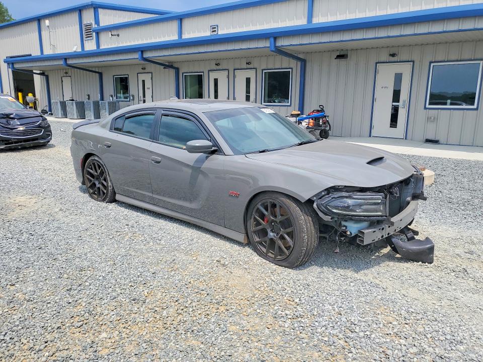 2017 Dodge Charger VIN 2C3CDXGJ0HH625115 COPART salvage auction — FRONT END, Nc - Salvage Certificate Of Title, sold $5,400 on 2026-07-30 (photo 4)