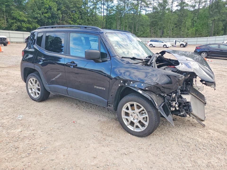 2022 Jeep Renegade VIN ZACNJDB17NPN70494 COPART salvage auction — FRONT END, Nc - Salvage Certificate Of Title, sold $1,250 on 2026-08-14 (photo 4)