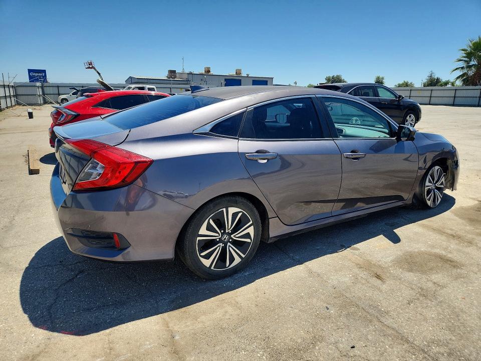 2017 Honda Civic VIN 2HGFC1F36HH638366 COPART salvage auction — FRONT END, Ca - Salvage Certificate, sold $2,250 on 2026-07-17 (photo 3)
