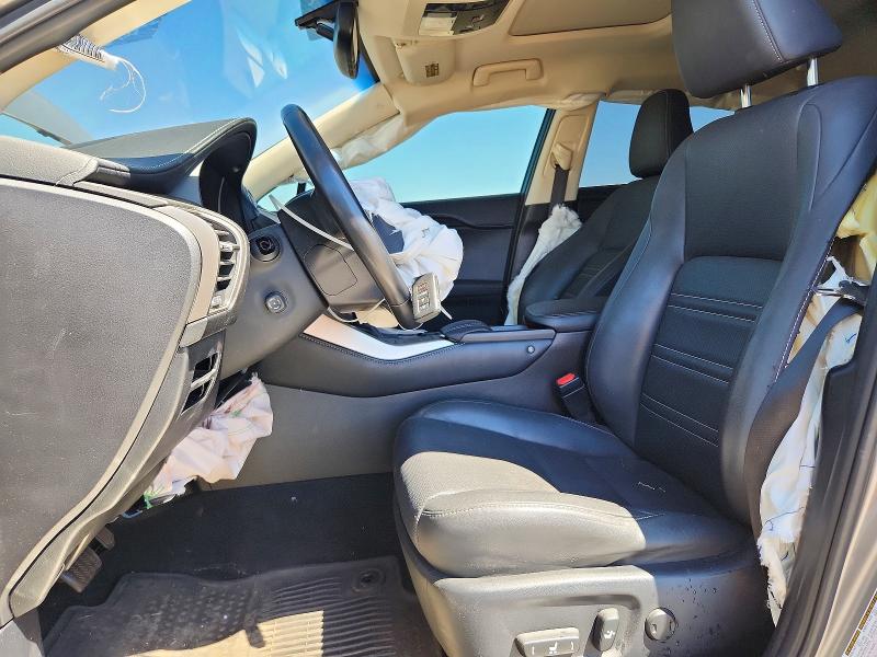 2015 Lexus Nx VIN JTJBARBZ8F2042092 COPART salvage auction — FRONT END, NY - MV-907A SALVAGE CERTIFICATE, sold $2,450 on 2026-07-15 (photo 7)