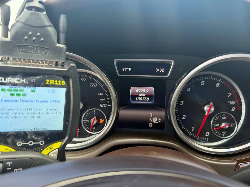 2016 Mercedes-benz Gle class VIN 4JGDA5JB4GA708618 COPART salvage auction — MINOR DENT/SCRATCHES, TX - CERTIFICATE OF TITLE, sold $12,400 on 2026-07-30 (photo 8)