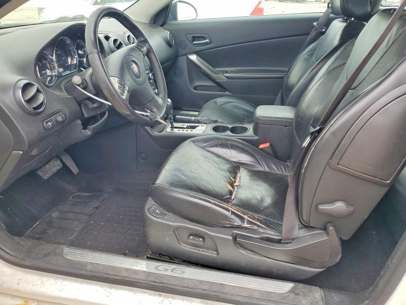 2008 Pontiac G6 VIN 1G2ZH17NX84158765 COPART salvage auction — FRONT END, KS - CERT OF TITLE-SALVAGE (P), sold $500 on 2026-07-02 (photo 7)