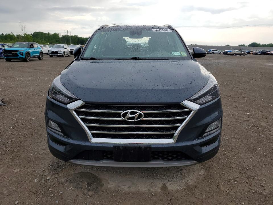 2021 Hyundai Tucson VIN KM8J3CAL9MU384408 COPART salvage auction — REAR END, Ny - Mv-907A Salvage Certificate, sold $4,500 on 2026-07-20 (photo 5)