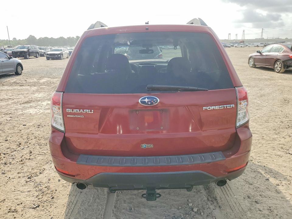 2010 Subaru Forester VIN JF2SH6DC2AH773680 COPART salvage auction — FRONT END, TX - SALVAGE VEHICLE TITLE (P), sold $375 on 2026-07-10 (photo 6)