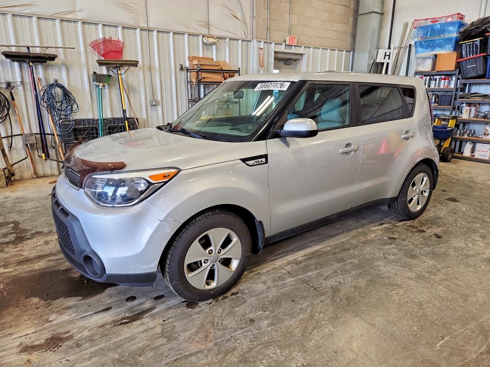 2016 Kia VIN KNDJN2A25G7854923 COPART salvage auction — HAIL, Salvage Title, sold $950 on 2026-07-14 (photo 1)