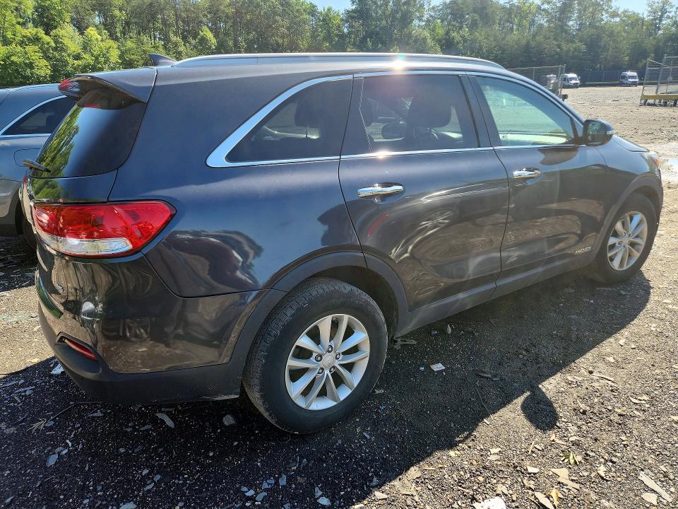 2016 Kia Sorento VIN 5XYPGDA56GG174767 COPART salvage auction — VANDALISM, MD - CERT OF SALVAGE > 75% DAMAGE, sold $1,800 on 2026-07-28 (photo 3)