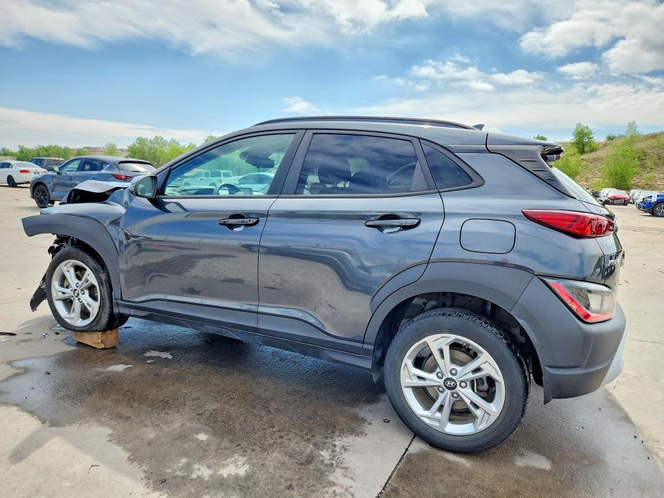 2022 Hyundai Kona VIN KM8K6CAB3NU828936 COPART salvage auction — FRONT END, CO - PUBLIC - SALVAGE TITLE, sold $2,950 on 2026-07-27 (photo 2)