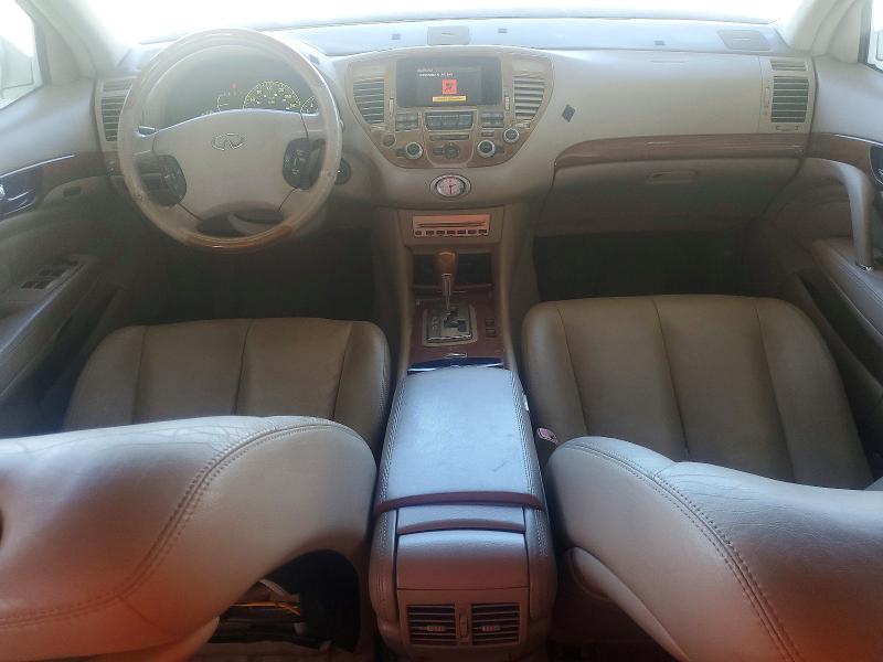 2003 Infiniti Q45 VIN JNKBF01A03M101470 COPART salvage auction — REAR END, Ca - Salvage Certificate, sold $325 on 2026-07-14 (photo 8)