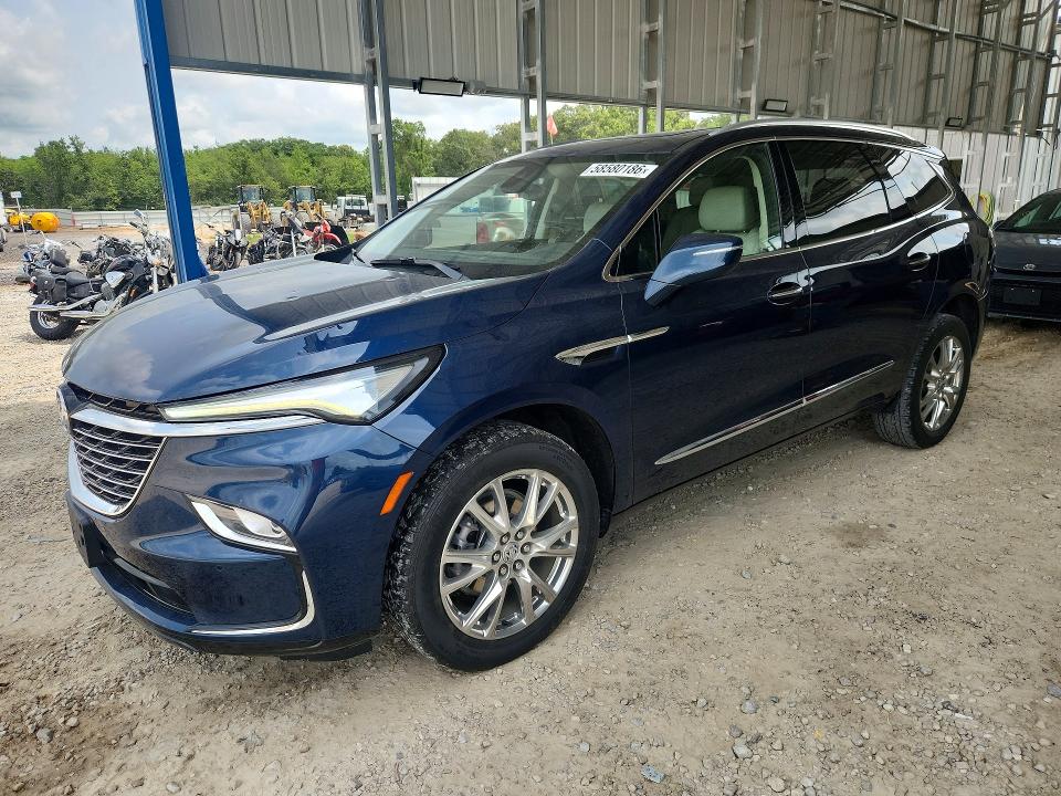 2023 Buick Enclave VIN 5GAERBKW4PJ129633 COPART salvage auction — HAIL, MO - SALVAGE CERTIFICATE OF TITLE, sold $11,300 on 2026-07-27 (photo 1)