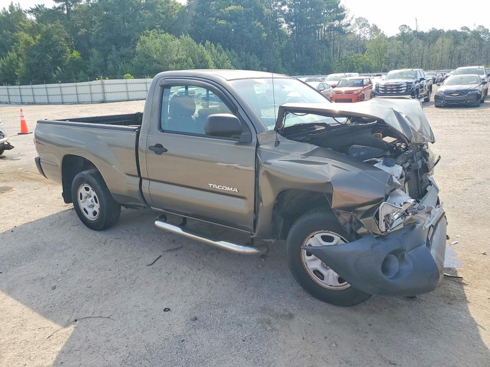 2009 Toyota Tacoma VIN 5TENX22N99Z646219 COPART salvage auction — FRONT END, Sc - Cert Of Title-Salvage, sold $3,100 on 2026-07-29 (photo 4)