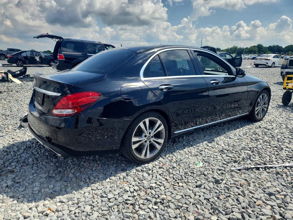 2018 Mercedes-benz C-klasse VIN WDDWF4JBXJR348939 COPART salvage auction — REAR END, FL - CERT OF TITLE SLVG REBUILDABLE, sold $3,200 on 2026-07-28 (photo 3)
